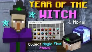 Year of the Witch! Unlock Magic Find Stews! Mining Updates + More! (Hypixel Skyblock News)