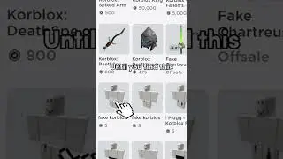 And it only costs 5 Robux so you better thank me😉