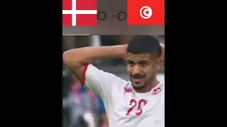 Denmark vs Tunisia 2022 World Cup group D #shorts&nbsp;#football #Highlights