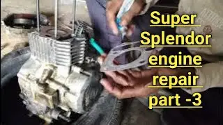 Super splendor half engine assembly, RR AUTO CENTER, part 3