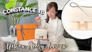 🦄 Hermes Constance 18 with Rose Gold Hardware!! White Bag Regrets? Swift Leather Yay or Nay?