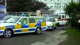 2005 LAPD Crown Victoria Cruiser, 2004 Volvo + 2003 Vauxhall Ex Police Vehicles