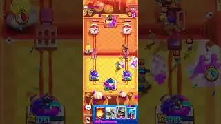 HUMILHANDO deck de CORREDOR e PEKKA no CLASH ROYALE 😡 #clashroyale #xbow #shorts