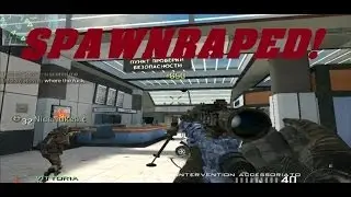 CRAZY SPAWNSHOT ON TERMINAL [MW2] (INSANE)