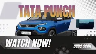 Tata Punch OBD2 Scan #ediag Elite