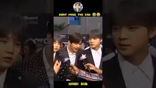 don't miss the end 🤣😂 BTS hindi dubbed 😶&zwj;🌫️ #bts