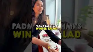 Padma Lakshmi shares her HEALTHY winter salad recipe #shorts #salad #wintersalad #saladrecipe