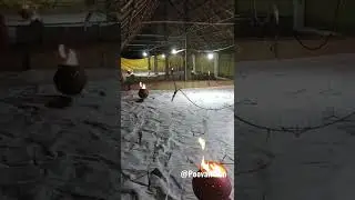 Charcoal Heater for chicks #shorts #poovaifarm #poultryfarm #farming