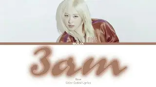 Rose-3am (Перевод-кириллизация/Color Coded Lyrics)