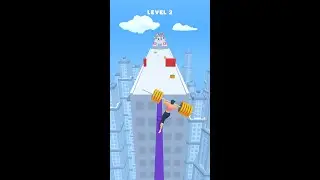 Weight Runner 3D: A highly addictive game with a simple one-finger operation! #Shorts