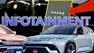 Информационно-развлекательная система Fisker Ocean | Всё, что вам нужно знать