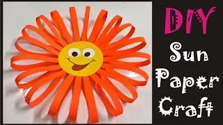 Paper Craft | Paper Sun Craft | Hanging Sun | Sun | Sun Rise | Paper Cutting | Paper