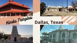 *NEW 2021* Hindu Temples in Dallas, TX / #hindutemples #temples