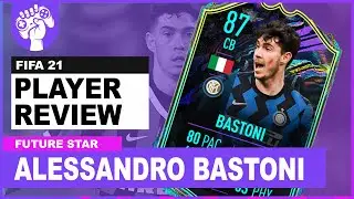Top level Italian CB?! | 87 RATED FUTURE STAR ALESSANDRO BASTONI | FIFA 21 Review |