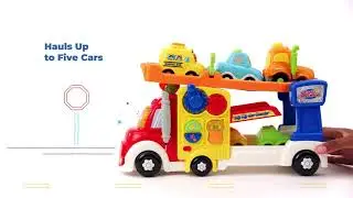 Go! Go! Smart Wheels&reg; Big Rig Car Carrier&trade; | Demo Video | VTech&reg; Canada
