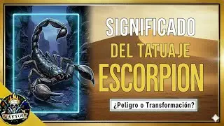 El SIGNIFICADO del ESCORPION en el TATUAJE // Significado del tatuaje del alacrán