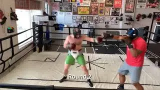 Sparring at Vintage Boxing