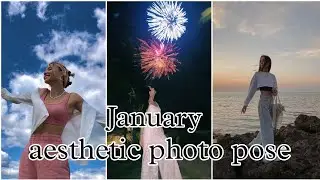 Aesthetic Photoshoot Pose Ideas For Girls In January | Girls Pose Ideas In January