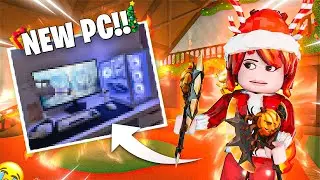 FIRST TIME TRYING PC AS A MOBILE PLAYER IN MM2 (Murder Mystery 2)