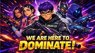 FACE YOUR FEAR ! 🌑 Fade Mastery in Valorant Swiftplay ! | EMJAY 27