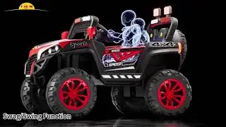 Toyzone Velocity Electric Jeep 🚘 #shortsfeed