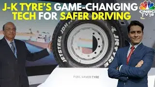 JK Tyre Launches India&rsquo;s First Sensor-Embedded Tyres For Cars | JK Tyre Exclusive | CNBC TV18