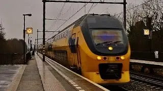Treinen in Dordrecht Zuid - 3 januari 2015