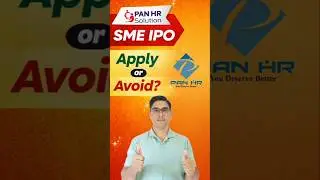 PAN HR Solution SME IPO Apply or Avoid #shorts