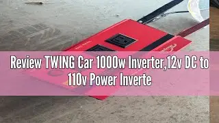 Review TWING Car 1000w Inverter,12v DC to 110v Power Inverters for Vehicles 1000 watt with Dual AC O