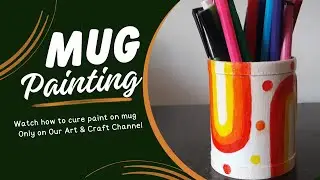 Mug Painting Idea😍| Acrylic Painting| Cup Painting