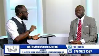 Tice Madox Solicitors- Immigration Insurmountable Obstacles PT 2 by Justice Maduforo