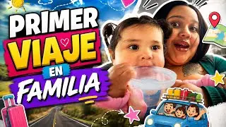 Primer viaje en familia 🥹/Vlog real Parte1