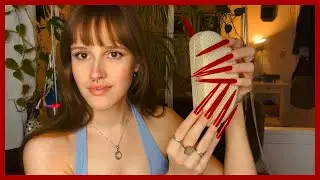 ASMR | extremely LONG NAILS tapping on random things [german | deutsch]