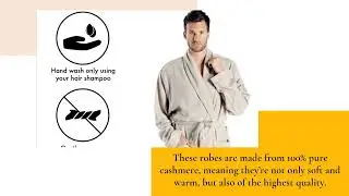 Pure Cashmere Robes: Get Luxurious Loungewear For Special Occasions & Hotel Trips