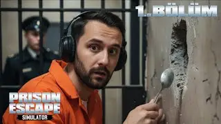 HAPİSHANEDEN KAÇIYORUZ! | PRİSON ESCAPE SİMULATOR | BÖLÜM 1