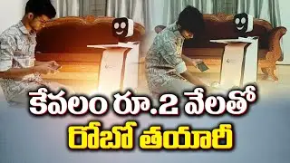 Multi Tasking Robot 'Vidhusekhar' | Made By Siliguri Student With Rs.2K Only