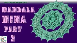 MANDALA MINA TUTORIAL PART 2 آموزش ماندالا مینا قسمت ۲