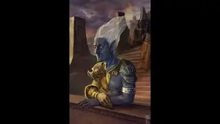 Photoshop painting process Vivec