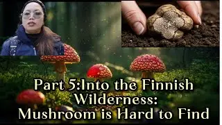 Part 5:Into the Finnish Wilderness:Mushroom Is Hard To Find #foraging #mushroom #finland