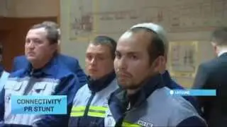 Crimea Connectivity PR Stunt: Kremlin leader 'connects' Ukraine to Russian energy grid