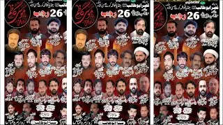 #today #live #majlis 26 Rajab 2026 Jandian wala  @BhakkarAzadariOfficial