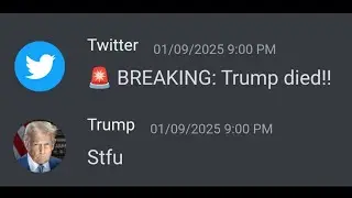Twitter Says Trump Is DEAD 💀 (He's Alive)