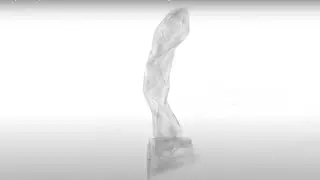 Yankı Heykeli - Reconstructing Synthetic Form from Absence (NeRF & Non-Realistic Pencil Style)