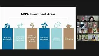 Board of County Commissioners approve the American Rescue Plan ARPA Act tranche one investment areas