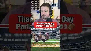 This NFL Thanksgiving Parlay Could HIT BIG&hellip; (+1800!) 👀