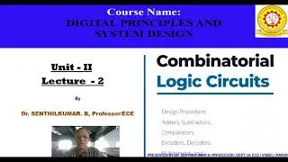 Combinational Logic Circuits Design