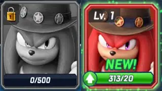 Sonic Forces Speed Battle - Runner 97 Unlocked - SERIES KNUCKLES New Character Android Gameplay