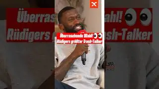 &Uuml;berraschende Wahl! 👀 R&uuml;digers gr&ouml;&szlig;ter Trash Talker #spox