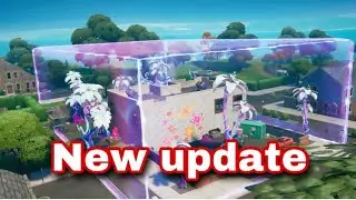 NEW FORTNITE UPDATE (holly hachery, nanite cubes