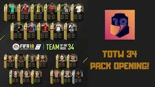 ALL TOTW 34 in just 1 Pack Opening!